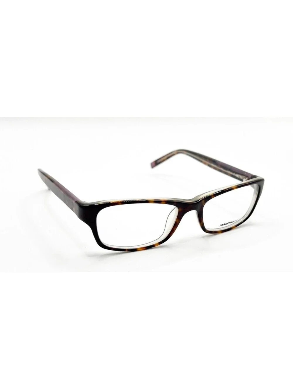 Marchon Nyc Grand 215 Dark Tortoise Authentic Eyeglasses 47-16-130